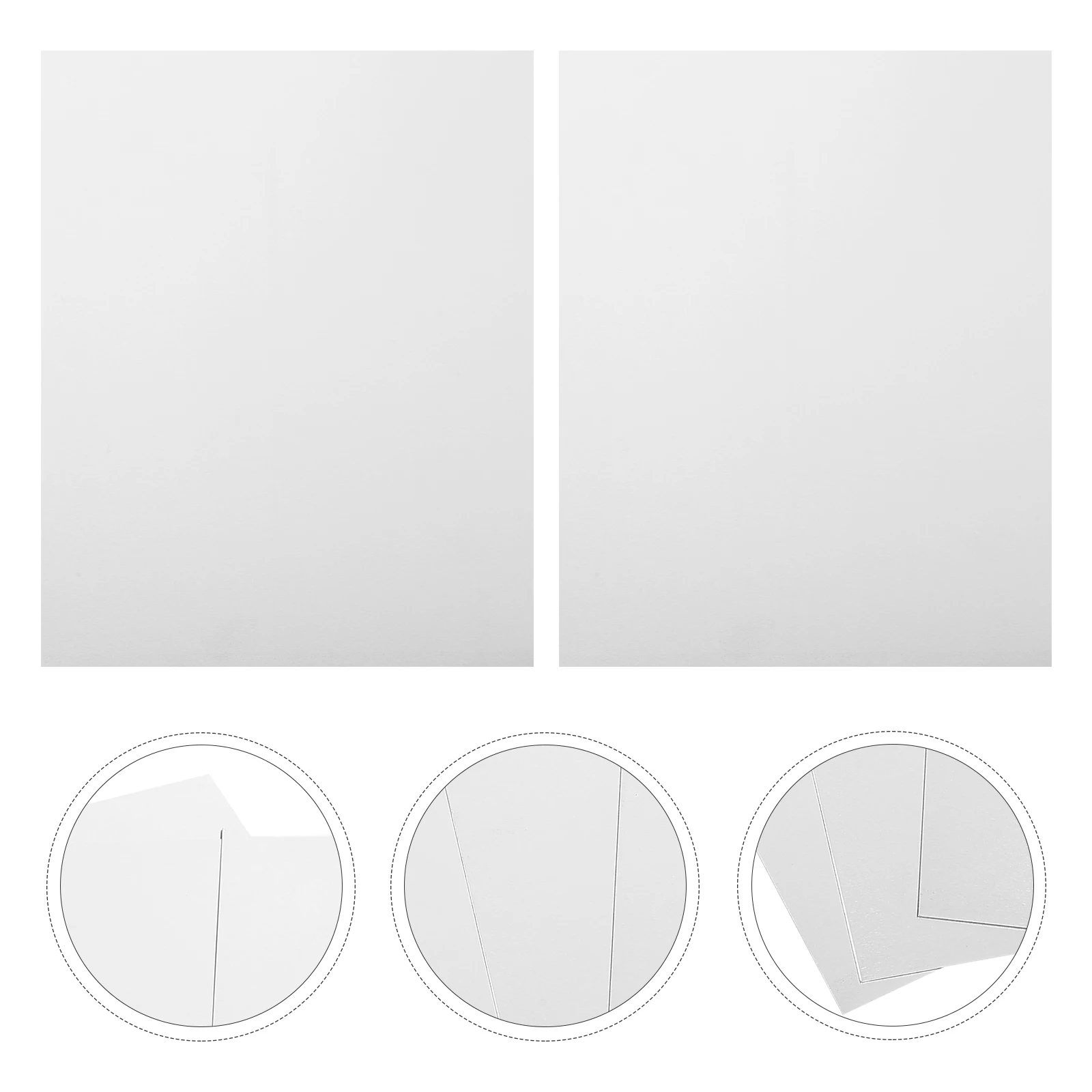 3Pcs Blank Aluminum Plate Sublimation Metal Board Photo Sign DIY Metal Sheets for Printing Custom Patterns Creative Gifts