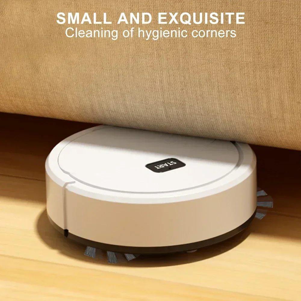 Intelligent Sweeping Robot Fully Automatic Vacuum Cleaner Mopping The Floor Mini Cleaner Home Use  Intelligent 3 In1 Sweeper