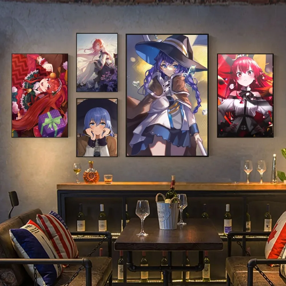 M-Mushoku Tensei Jobless Reincarnation Poster HD Posters Home Room Bar Cafe Decor Art Wall Painting Picture