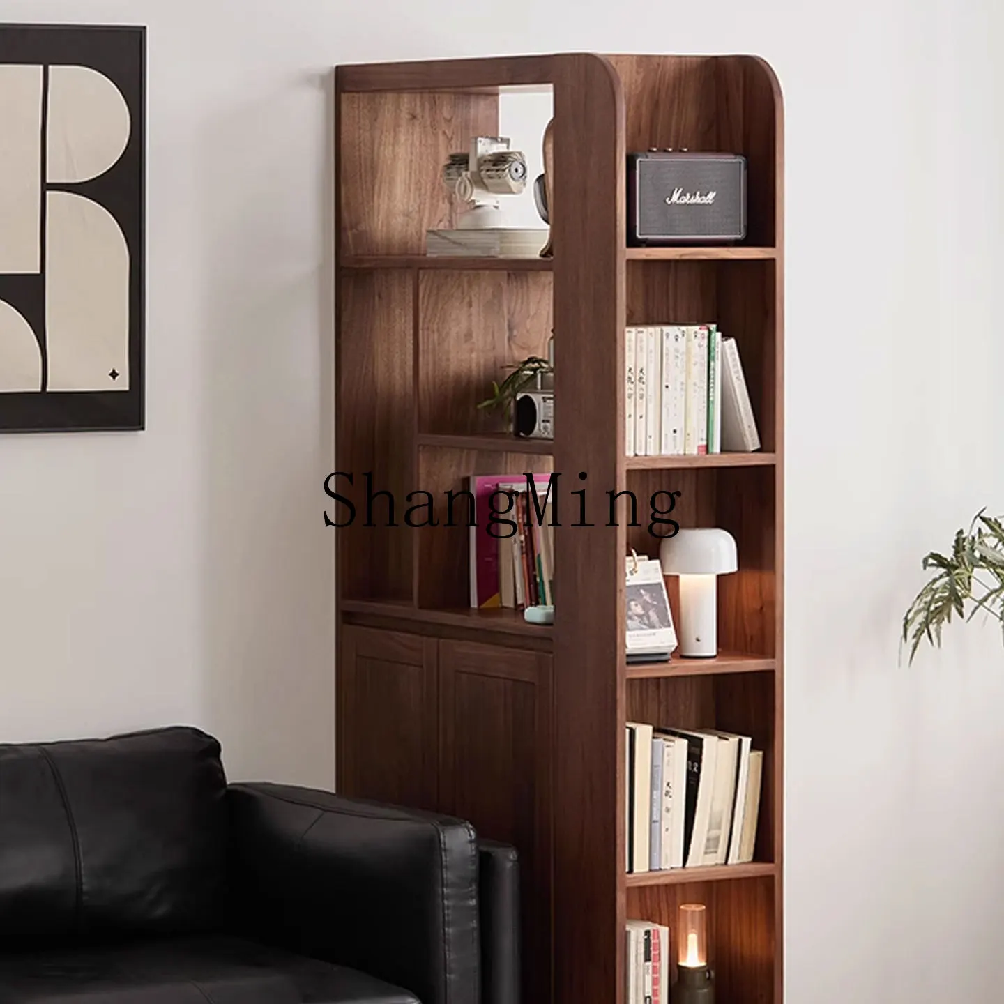 SM household entrance cabinet modern simple foyer cabinet solid wood storage shoe cabinet