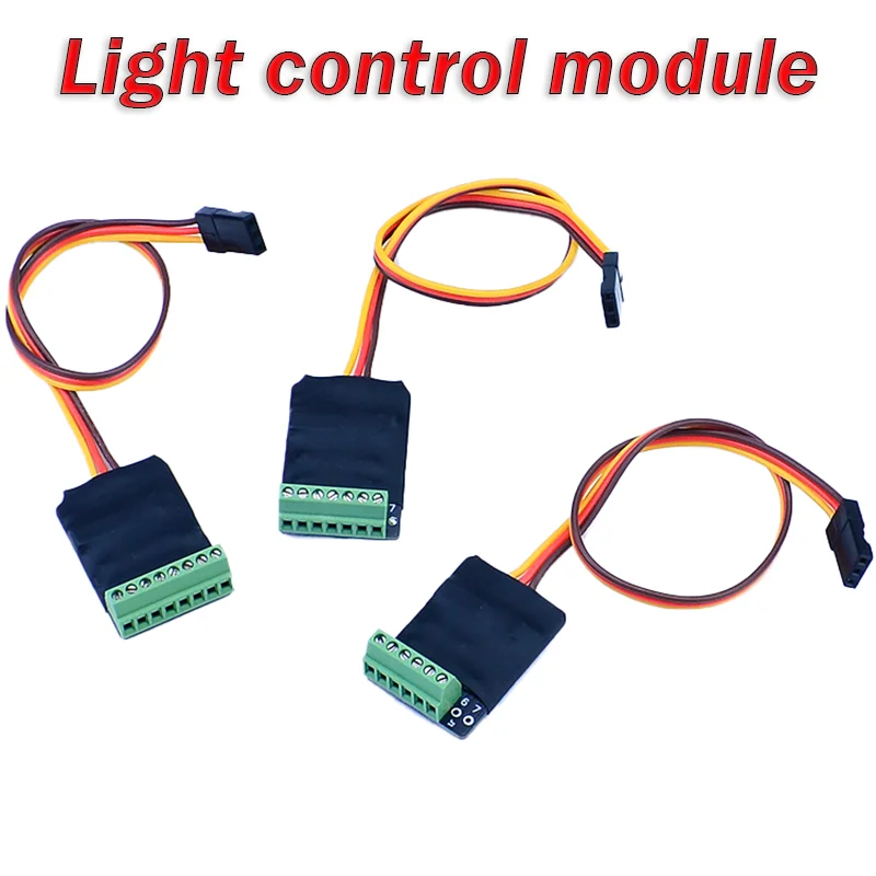 1:14th Scale RC Truck Multi-mode 5 6 7-channel Output Light Control Module for SCANIA Tamiya 770S R620 for VOLVO ACTROS Car