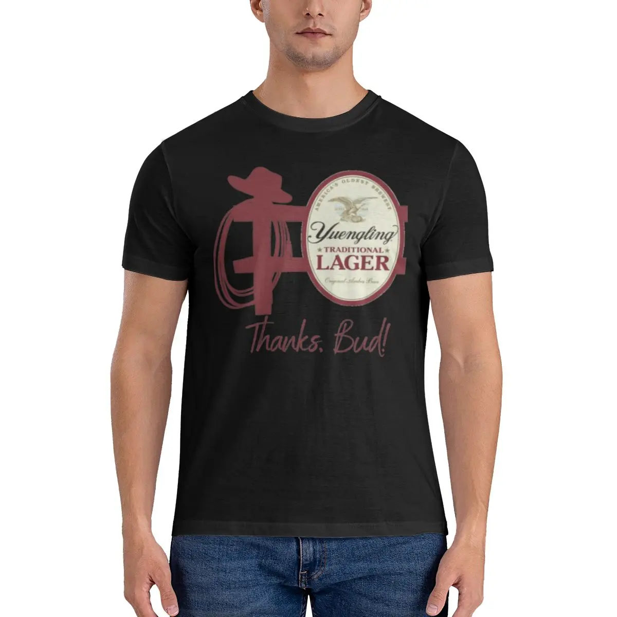Yuengling Men's Classic Unisex Cotton T-Shirt for Men & Women, Classic Tee