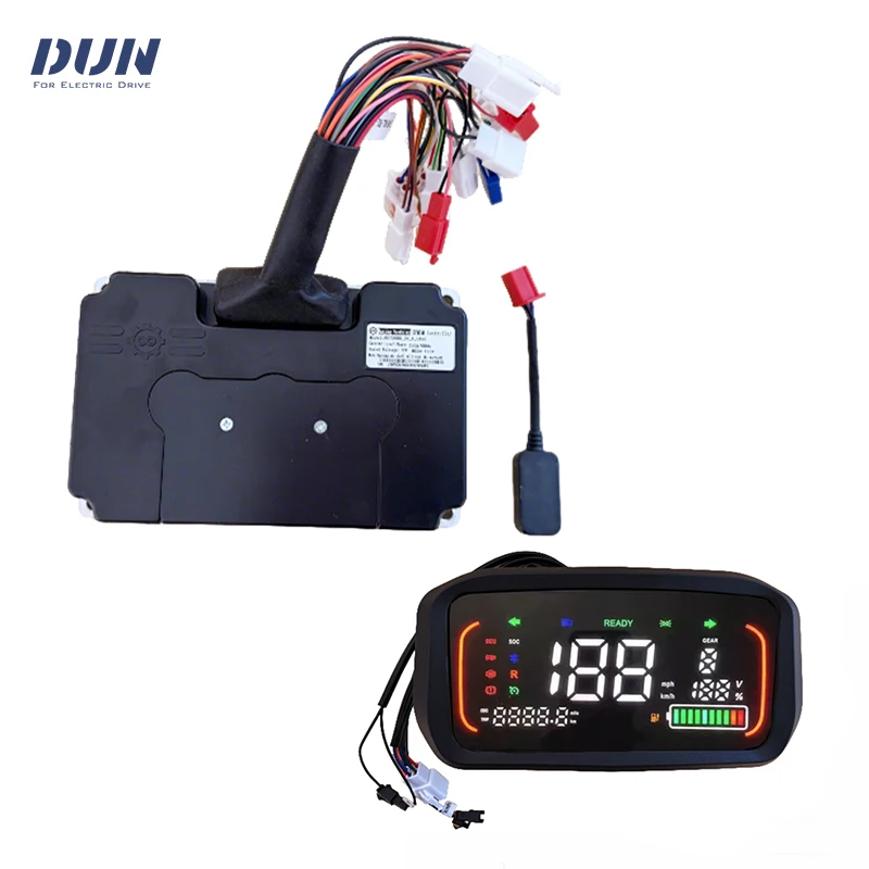 nd96680 330A 5000W-8000W BLDC  Fardriver Hall Programmable Controller with N7 ONE-Line Speedometer Kits