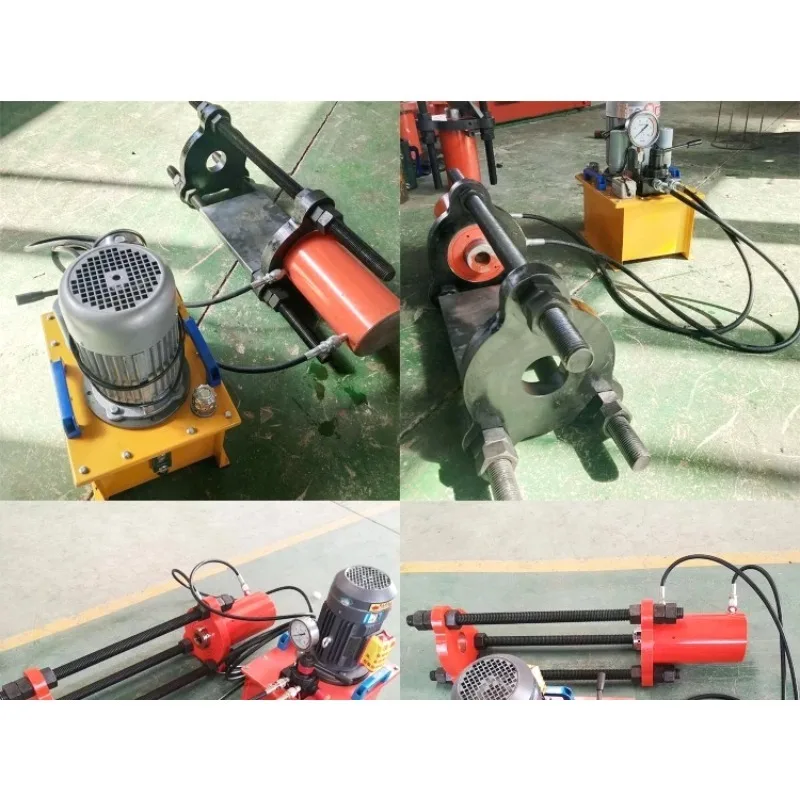 

150T Portable Hydraulic Track Link Pin Press Machine for Excavator - Pusher Tool