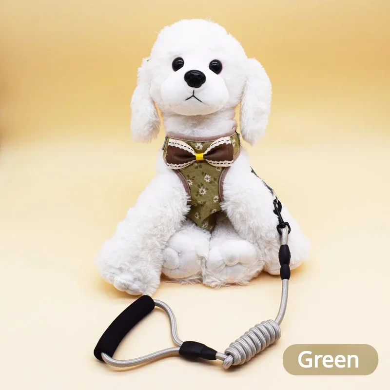 Nette Bowknot Weste Brust Harness Für Hunde Für Katzen Einstellbare Zugseil Haustier kätzchen Atmungsaktive Brust Zurück Haustier Produkte