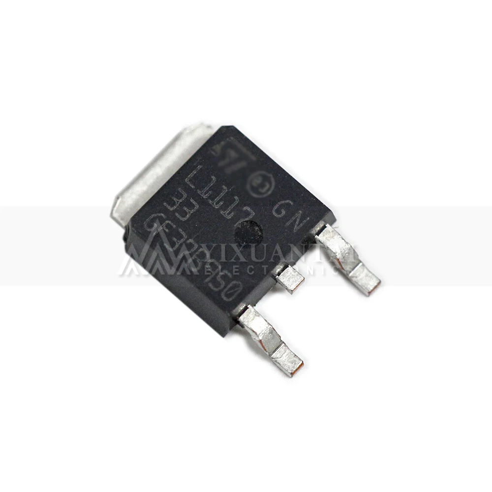 10 teile/los Neue LD1117DT33TR LD1117DT33T LD1117DT33 Kennzeichnung: L111733 IC REG LINEAR 3,3 V 800MA DPAK TO252 Original