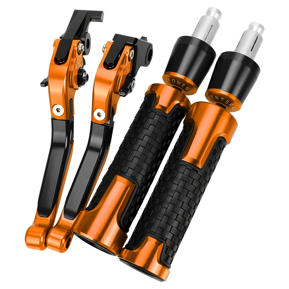 For 990SMR 2009 2010 2011 2012 2013 990SMR 990 SMR Motorcycle Accessories Aluminum Brake Clutch Levers Handlebar Hand Grips Ends