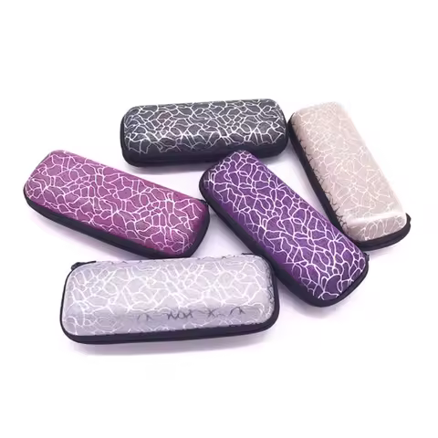 Fashion Rectangle Holder Zipper Box Sunglasses Case Hard Eye Glasses Eyewear Protector