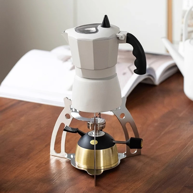 

Mocha Pot Camping Open Flame Coffee Pot Espresso Extract Pot