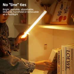 USB Rechargeable Dimmable Detector Night Light Led Night Light Closet Wardrobe Led Light Wall Staircase Kitchen Decorative Lamp