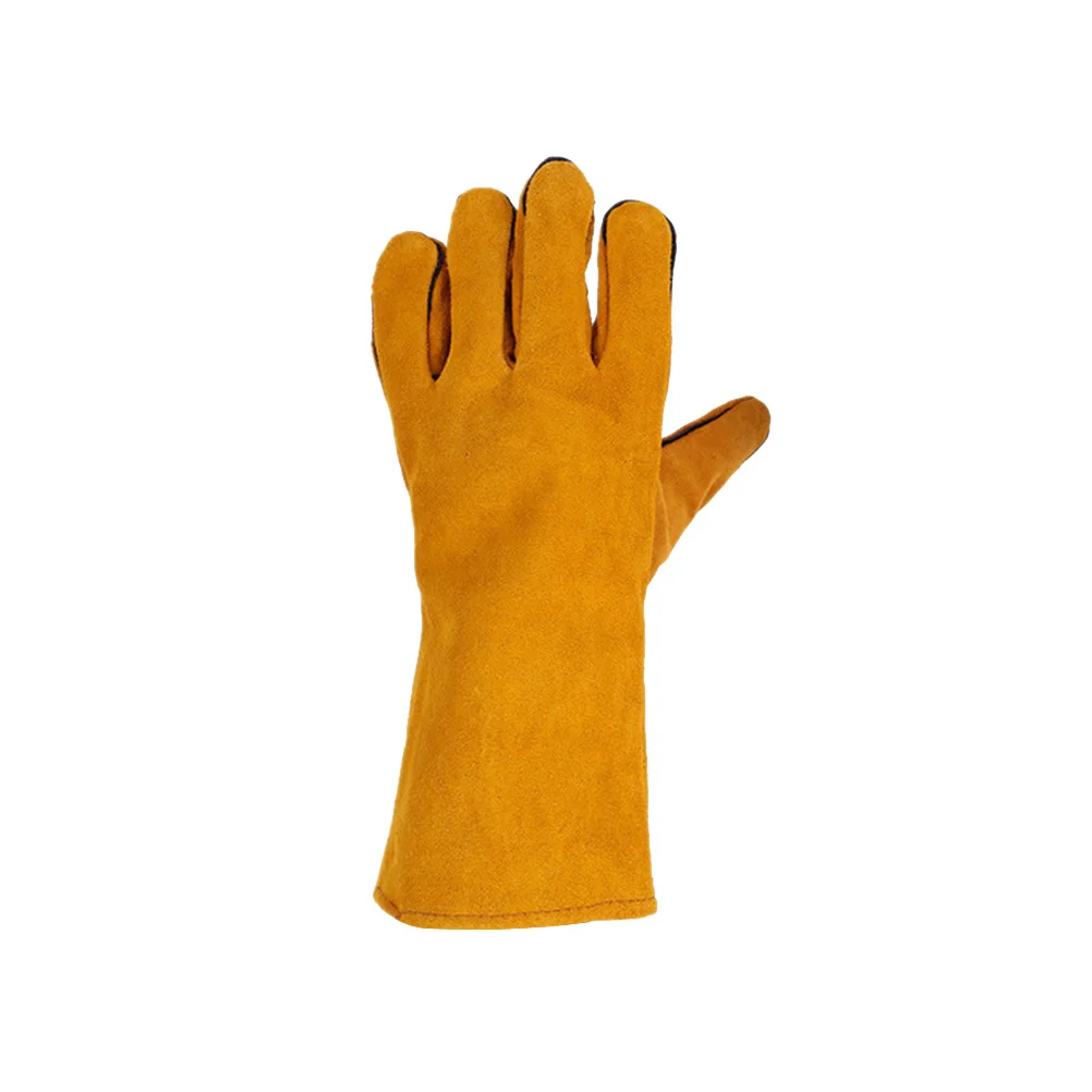 

Stab Resistant Safety Protective Gloves Cowhide Work Home Beekeeping Cowhide Protective Gloves Beekeeping H Protection Reusable
