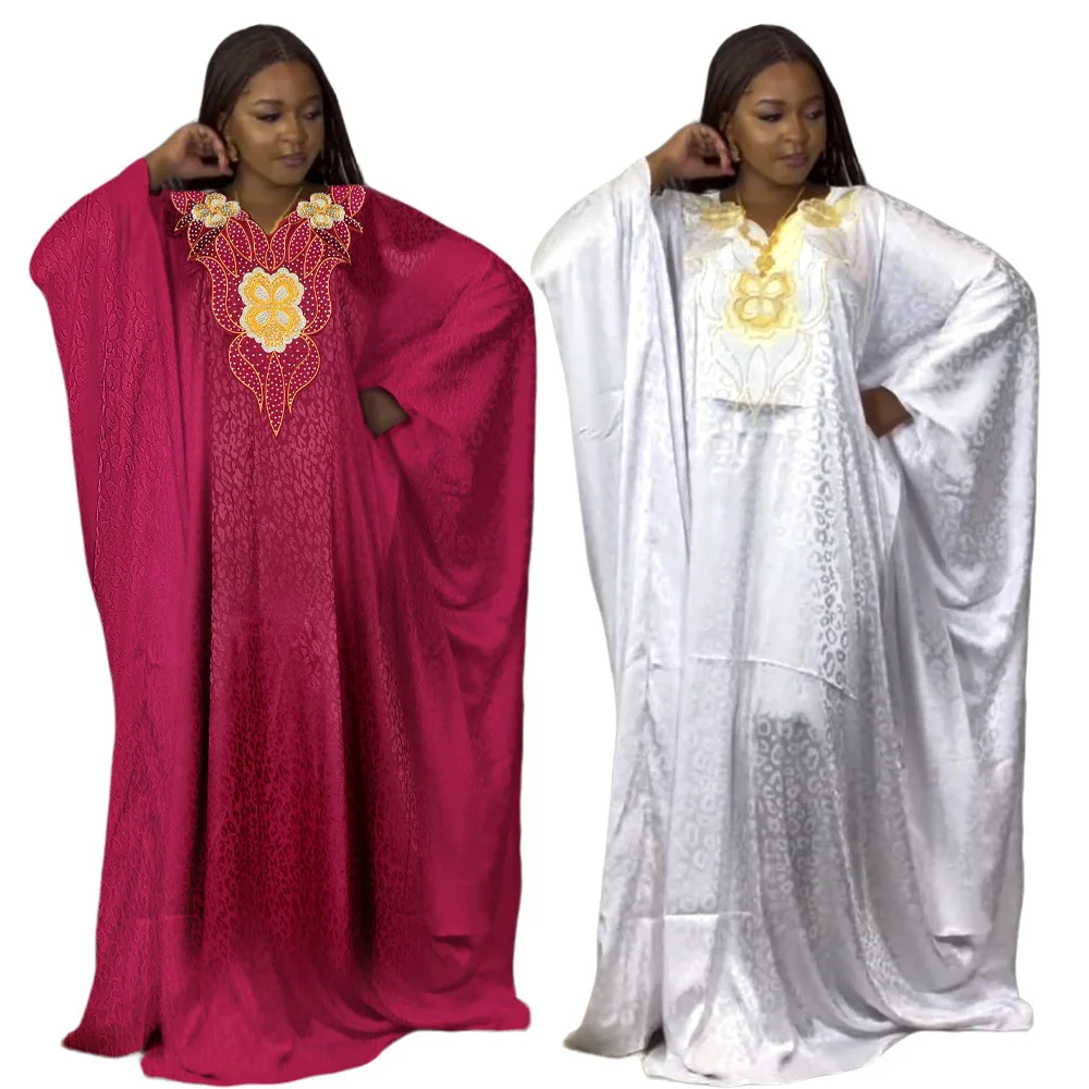 Abayas Voor Vrouwen Dubai Luxe 2024 Kaftan Marocain Avond Feestjurken Afrikaanse Moslim Mode Jurk Boubou Robe Djellaba Femme