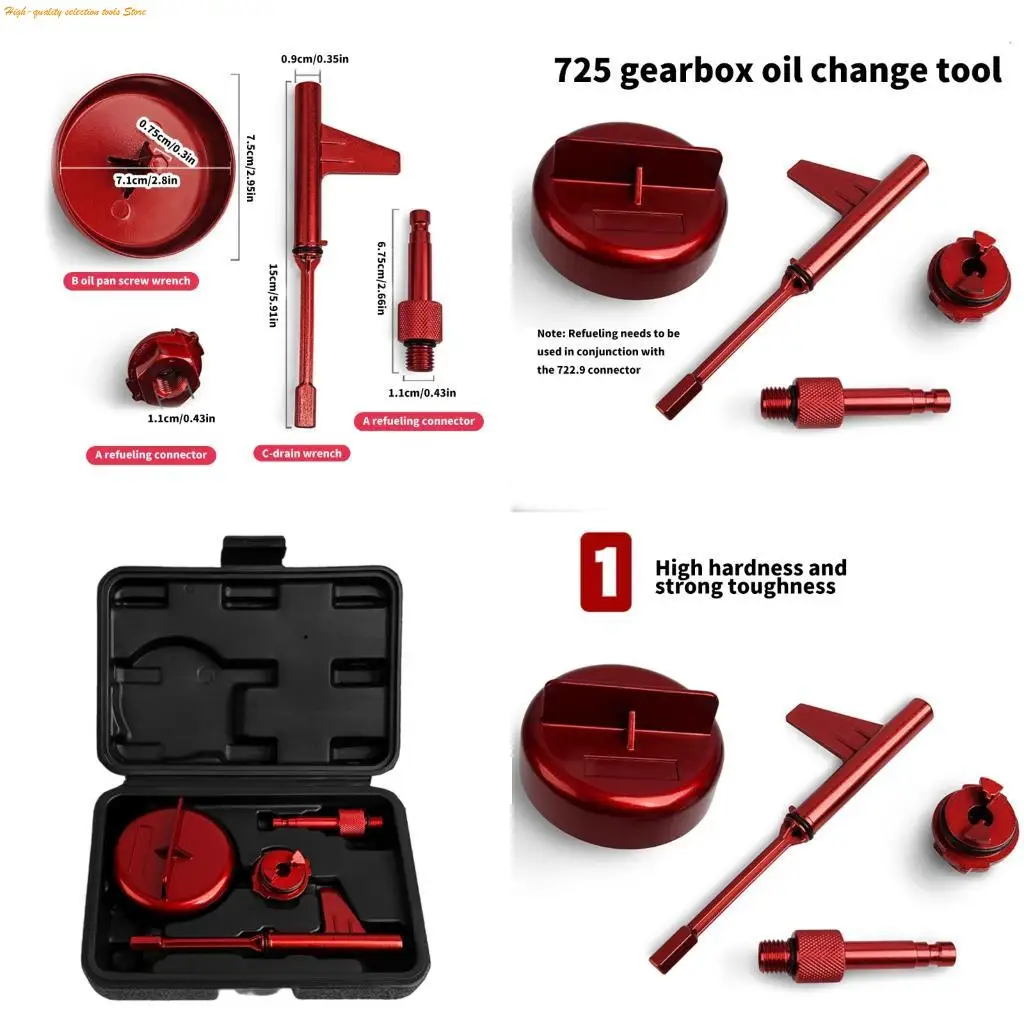 

203F Oil Filler Transmission Fluid Refilling Equipment With Case For 725.0 9 Speed