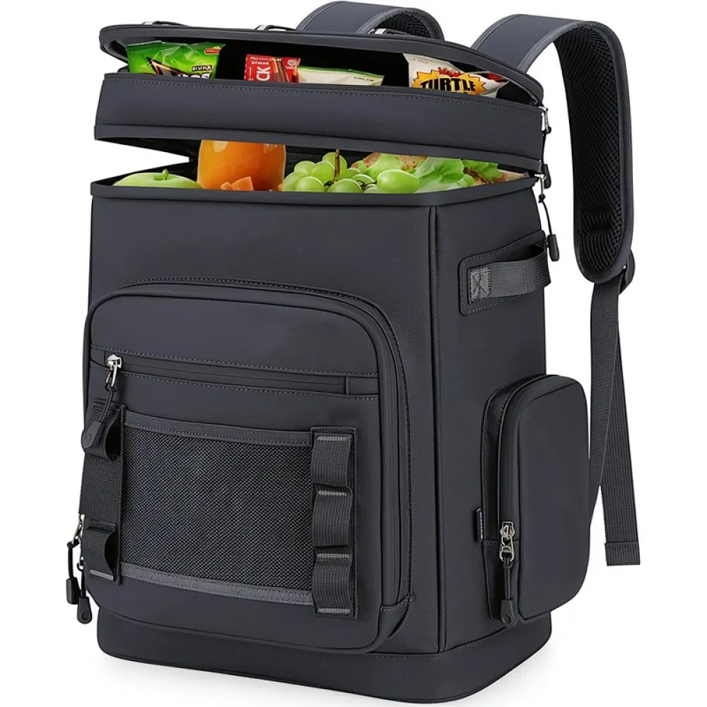 Oxford Insulated Cooler Backpack Thermal Lunch Bag For Outdoor Picnic Camping Travel Beverage Food Storage Case