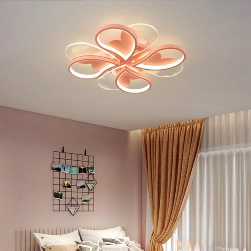 moderno led acrilico quarto teto luz pena criativa lustre de quarto infantil interior lampadas decorativas elegante 01