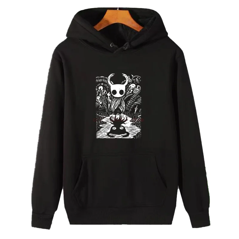 Hollow Knight Funny Game Retro Graphic Hooded Sweatshirts New In Hoodies & Sweatshirts Essentials Winter Thick Sweater Hoodie