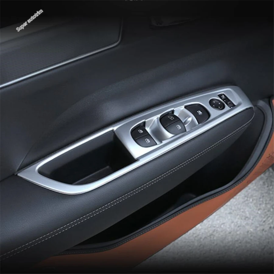 

Water Cup Holder Frame Head Lights Lamp Switch Button Cover Trim Matte Style For Renault Koleos 2017 - 2022 Interior Refit Kit