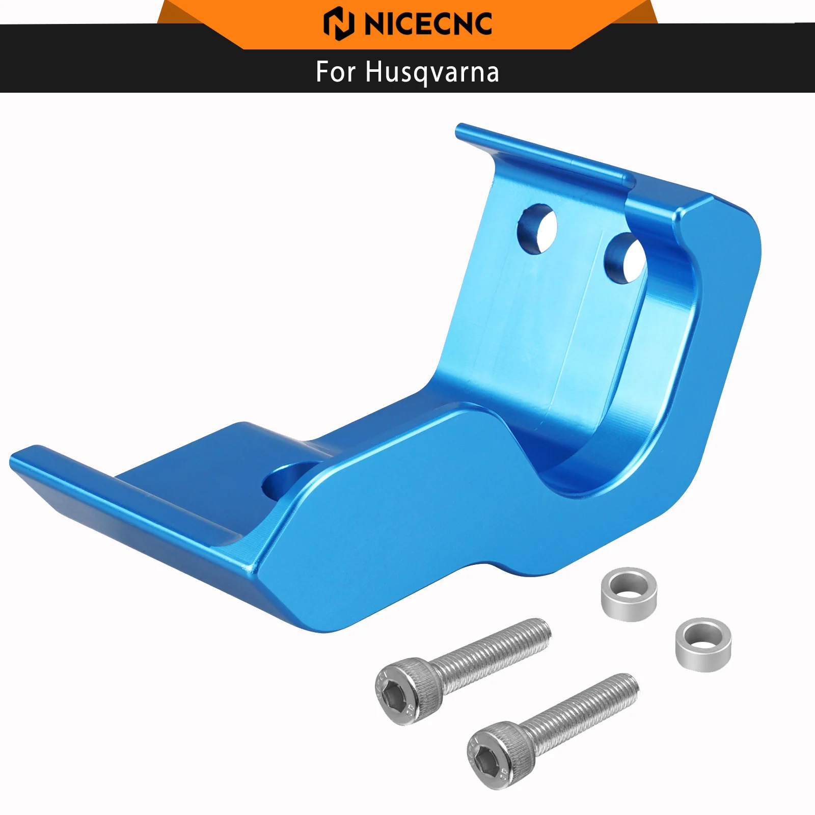 NICECNC Fornt Lower Fork Leg Guard Right For Husqvarna TE300 TE250 TE300i TE250i FE350 FE450 FE501 FE250 TX300 TC125 2016-2025