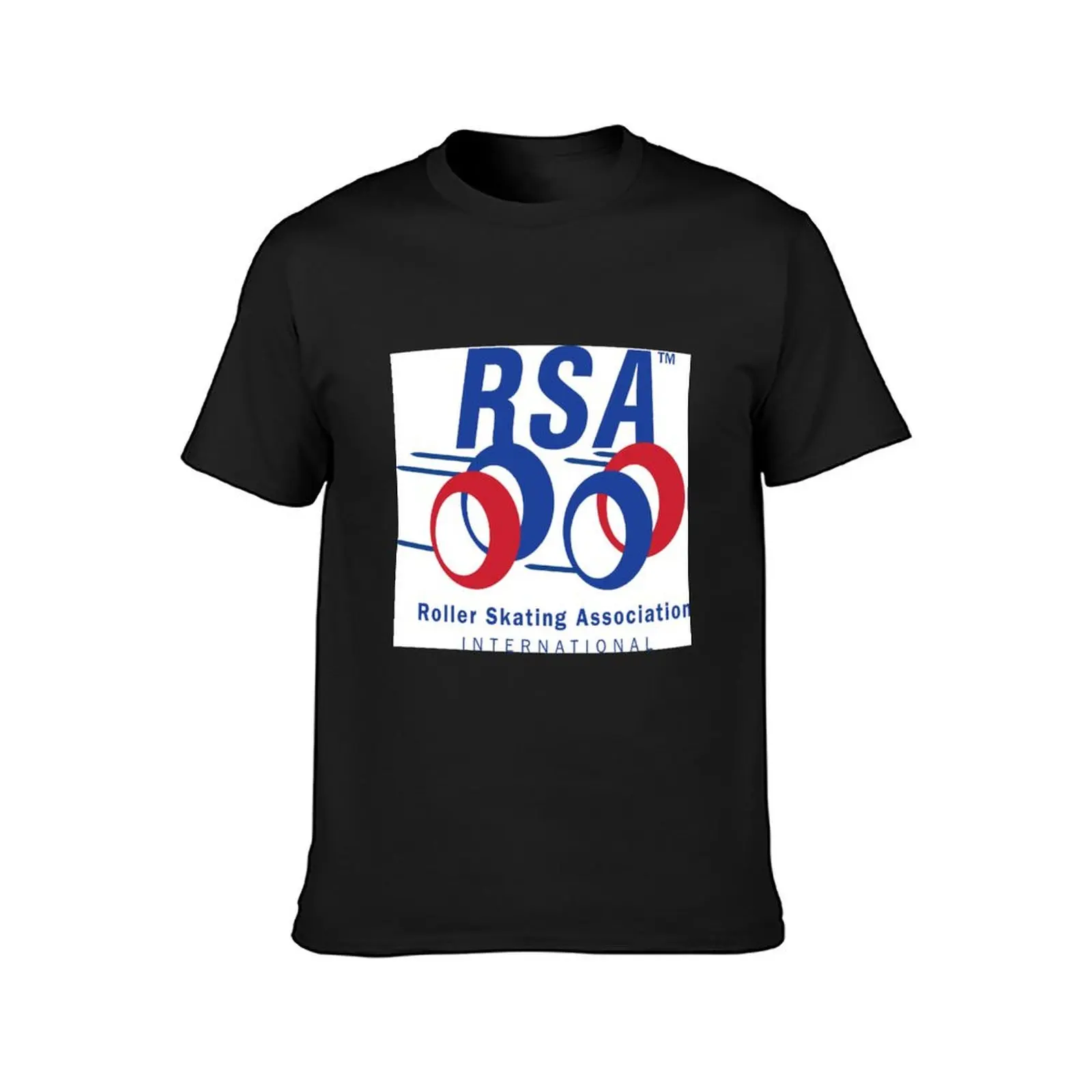 Copy of Roller Skating Association International T-Shirt Short sleeve tee plain plus size tops summer top t shirts for men