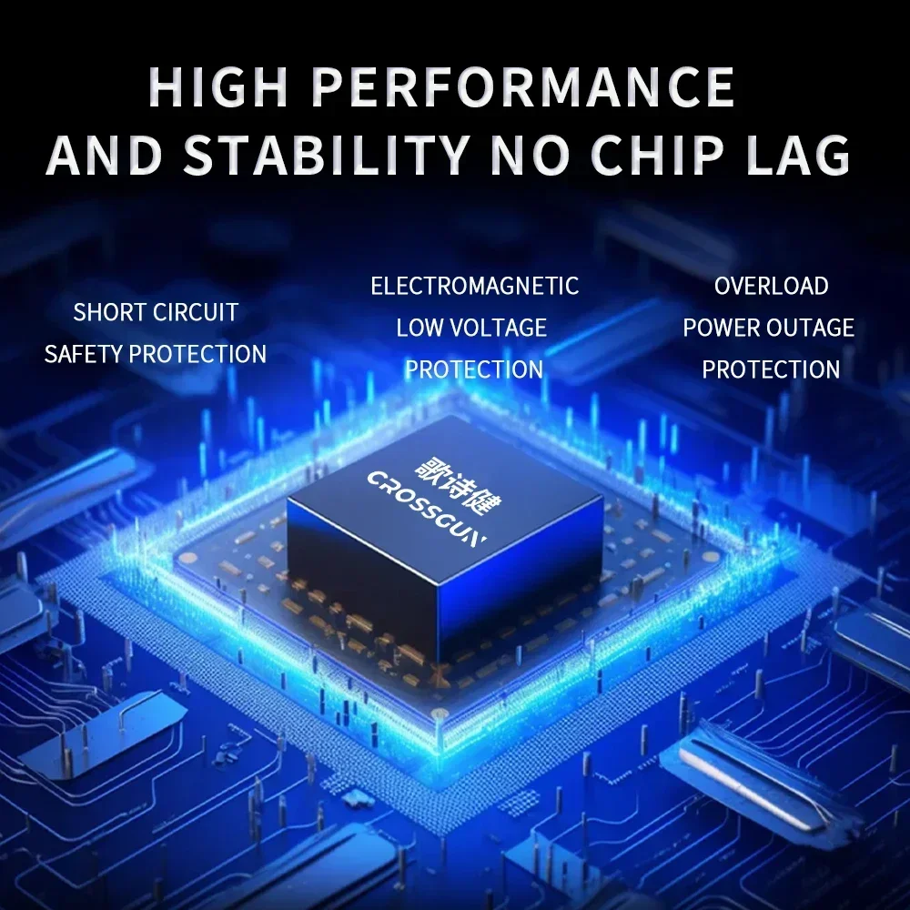 CROSSGUN X3 Pro 강력한 송풍기 선풍기, 3 번째 터보 송풍기, 선풍기 제트팬, 휴대용 130000RPM 풍속 52 m/s, LED 조명