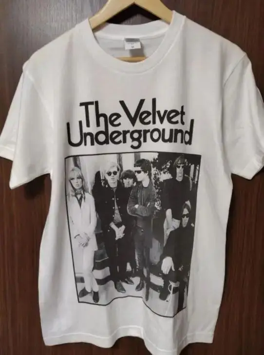 The Velvet Underground Band Music Gift Punk Vintage Y2k T Shirts for Men and Women The Velvet Underground Print T-Shirt Unisex