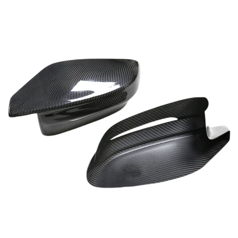 อะไหล่ตกแต่งภายนอกคาร์บอนไฟเบอร์แห้ง สำหรับ BMW G80 G82 G80 G87 ฝาครอบกระจกมองหลัง ชิ้นส่วนตกแต่ง