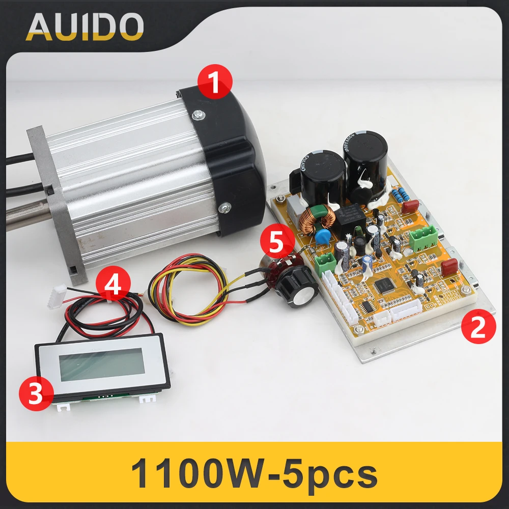 Imagem -04 - Brushless Motor dc Painel de Controle Principal Torno Power Drive Board Kit Motor Wm210v 1100w