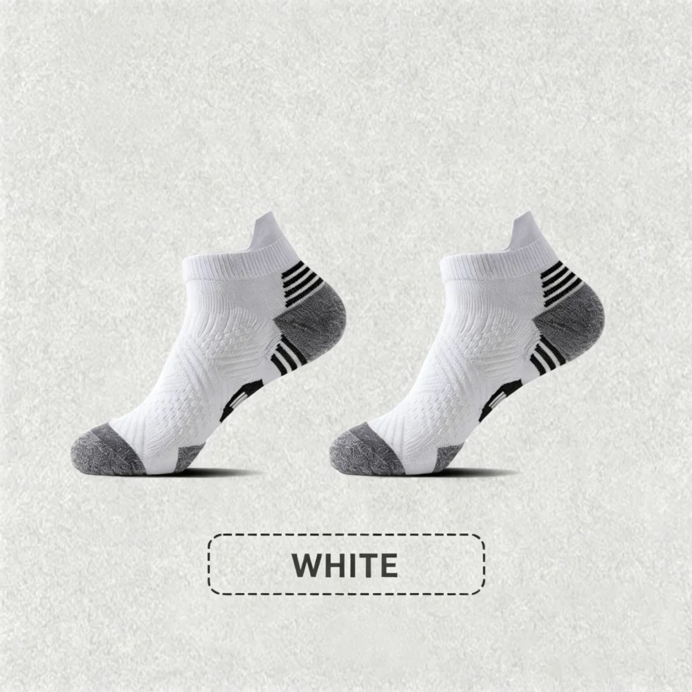 Miosam Men's Professional Sports Socks for Hiking and Cycling Quik-dry Anti-slip Durable Heel-supporting Socks Multi-colors