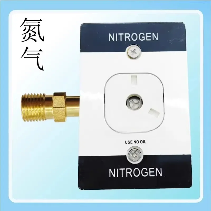 Standard Air Terminal, Negative Pressure Gas Outlet Panel Assembly, Pneumatic Component for Medical Gas Pipeline System