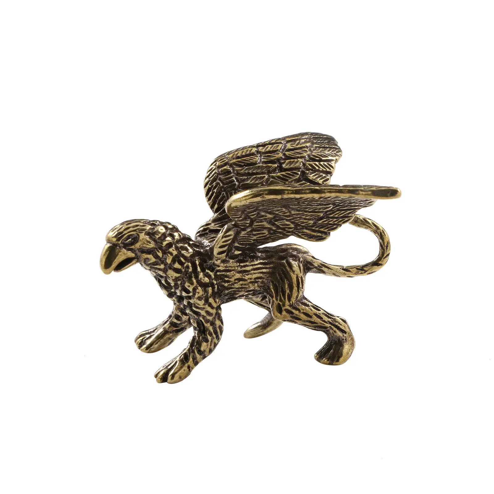 

Brass Ornament National Tide Handle Piece Tea Pet Ornament