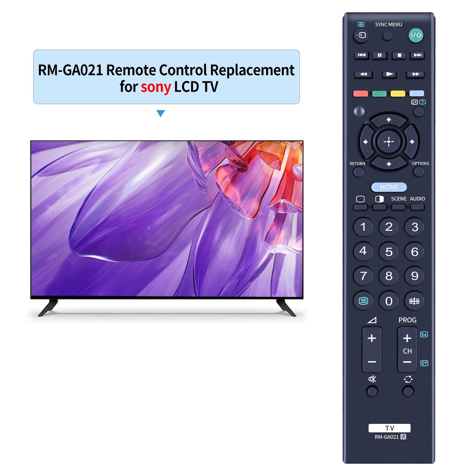 جديد RM-GA021 لجهاز التحكم عن بعد لتلفزيون سوني KLV-40BX450 KLV-46BX450 KLV-32BX35A