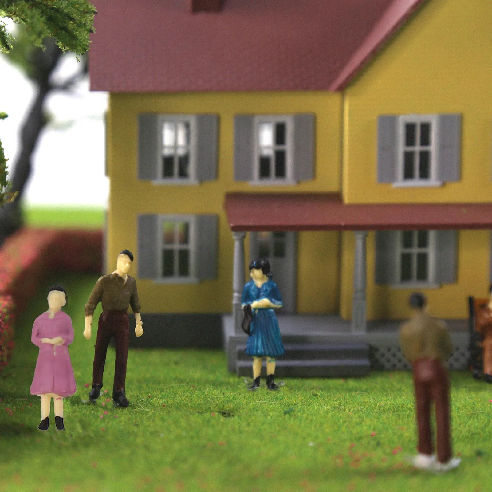 Modèle de Trains O échelle 1:50, figurines peintes pour passagers, personnes assises debout, 100 pièces/200 pièces/300 pièces/400 pièces/500 pièces