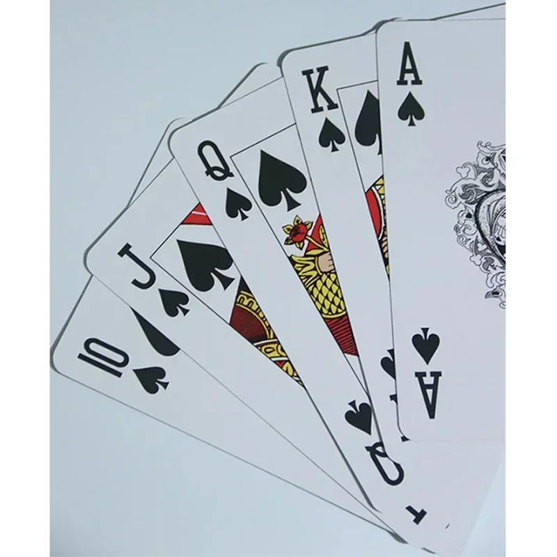 Mixed Cards to Straight (Large) Magic Tricks Card Change Card Transform into Flush Magia Stage Illusions Gimmicks Mentalism Prop