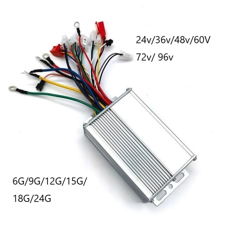 24v 36v 48v 72v 96v 250w 350w Brushless Dc Hub Controllers E Scooter Controller  Ebike  Motor Controller