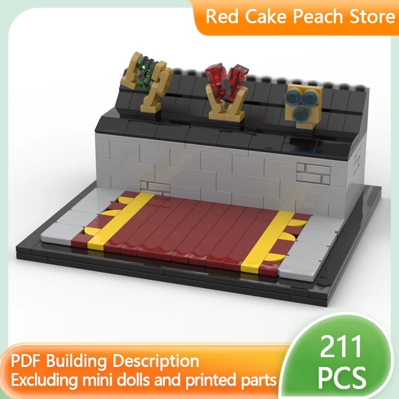 

Популярный игровой конструктор MOC: Архитектурная модель игровой сцены — алтарь. Модульная технология. Подарок для детей на праздник. Набор для сборки.