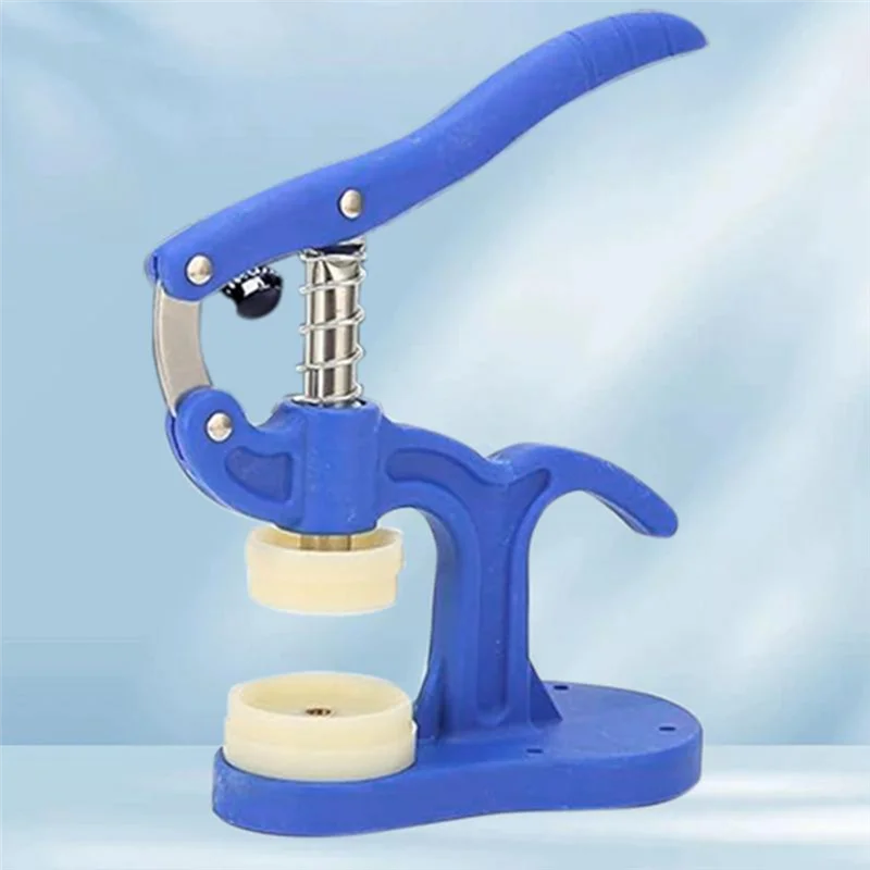 B84B-Watch Pressing Set Professional Pressing Tool Watch Back Case Pressing Repair Kit With 12Peices Fitting Dies Anti-Slip