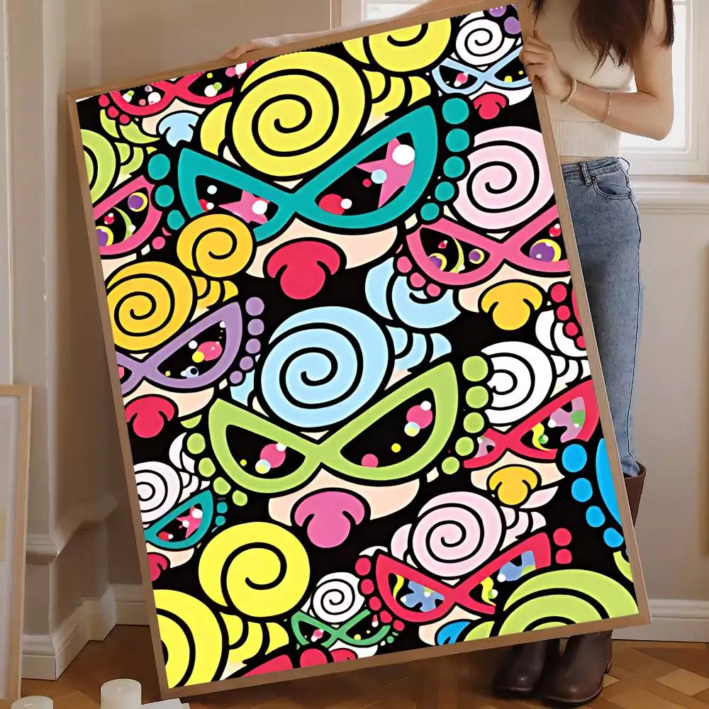 Japan Fashion Hysteric Mini Anime Posters Sticky HD Quality Wall Art Retro Posters for Home Kawaii Room Decor