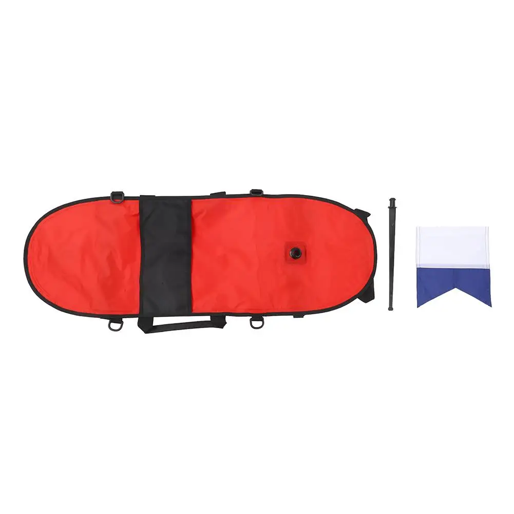 

Inflatable Diving Marker Float with Dive Flag - Scuba Diving Accessory