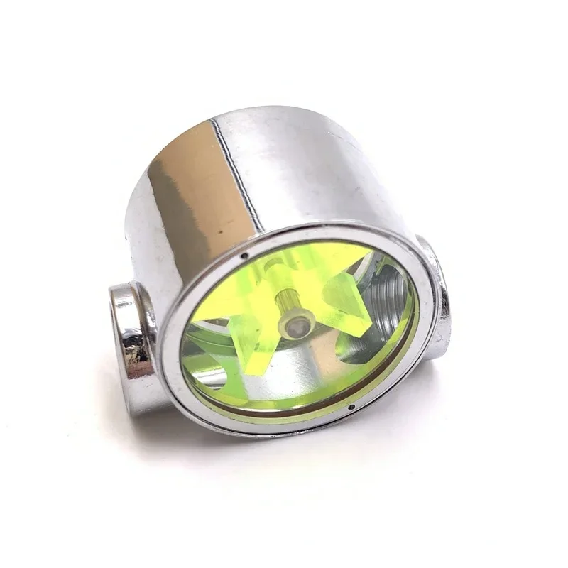 2022 New Three Way Flow Meter Thermometer for Water Cooling Liquid Cooler System Universal Computer Thermometer