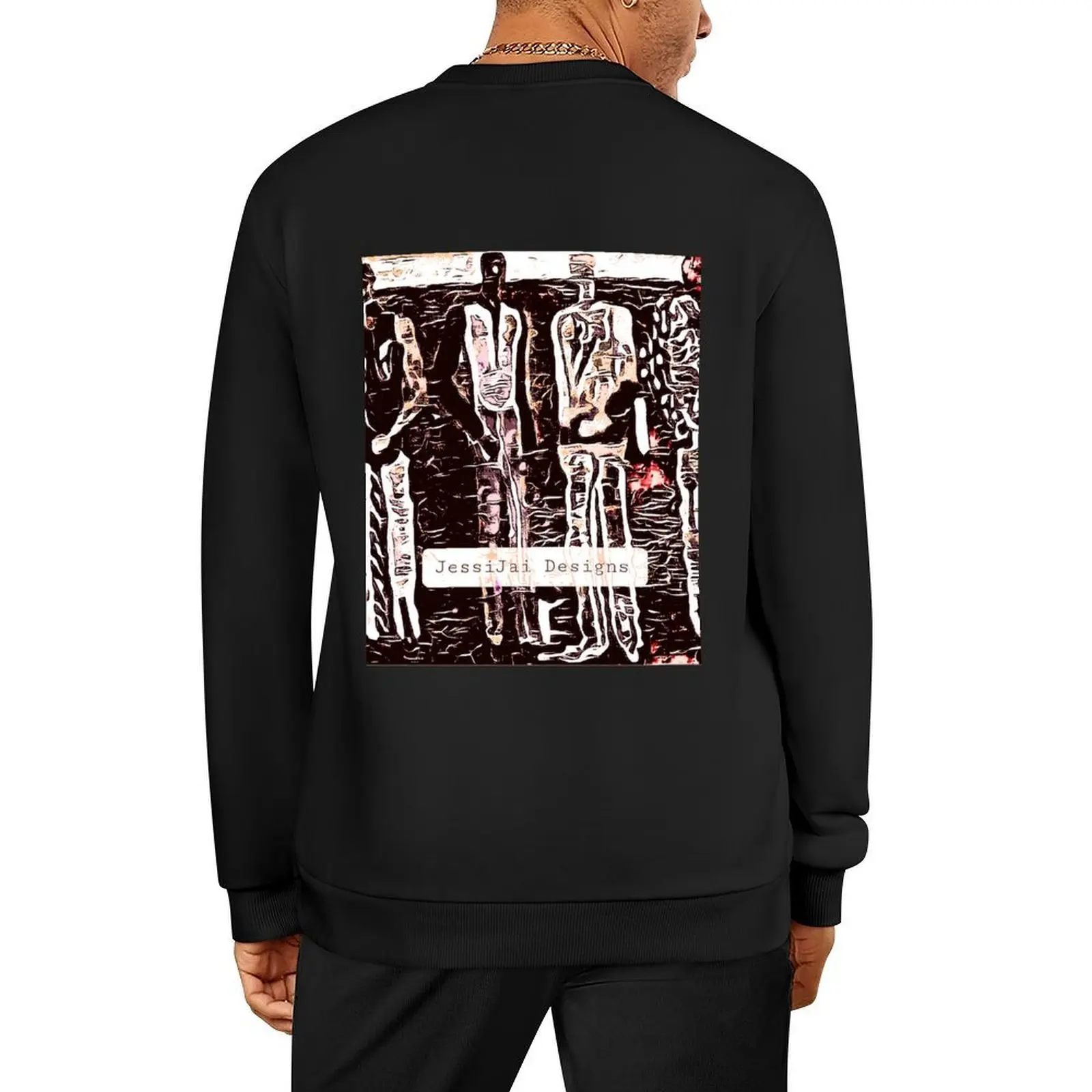 

Graffiti Pullover men clothing tracksuits autumn new products blouse oversize sweatshirts