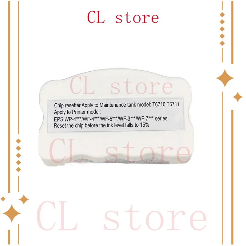 T6710 T6711 Maintenance Tank Chip Resetter For Epson WF-4630 WF-4640 WF-5620 WF-5690 WF R5690 WF-5110 WF-5190 WF-R5190 PRINTER