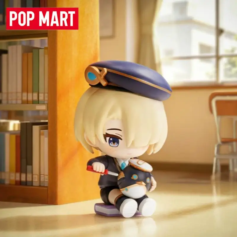 Image of POP MART Genshin Impact Academy's Light & Shadow Poetry Series Original Mystery Box Blind Box Überraschungstüte Spielzeugfigur Niedliche Desktop-Deko
