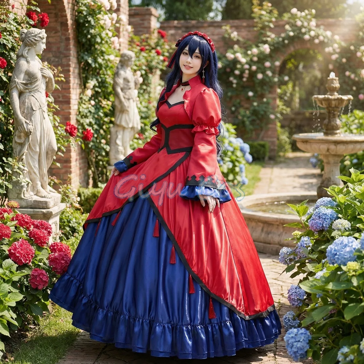 

Костюм для косплея Скарлетт Кастиэль: Полный комплект «Святой Грааль Эрис», карнавальная униформа для Хэллоуина, маскарадная одежда для женщин, для игр