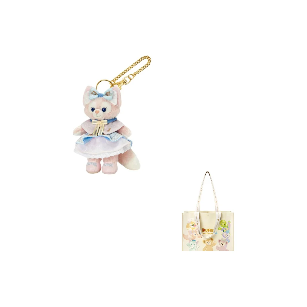 Disney 2024 LinaBell Key Ring Cartoon Dolls Plush Charm Shanghai Disney H12.5cm 400060411936