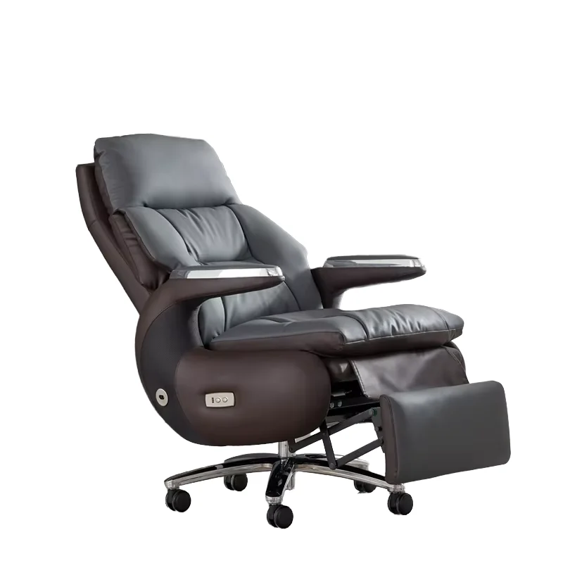Comfortable Leather Seat Adjustable Height Swivel Design for Home Corporate Office Best Selling Ergonomic Office Chair