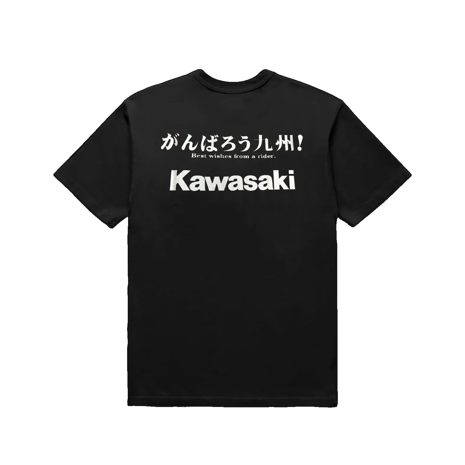 

Kawasaki Come on! Kyushu T-shirt Newest Outdoor Cycling Jersey Summer Classic Tee Adults Loose Exercise Motorcycle Jersey