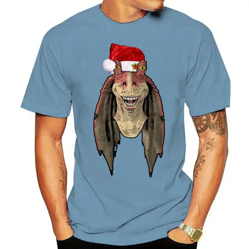 Christmas T-Shirt, Jar Jar Binks Xmas Festive Adult & Kids Tee Top  Cool Casual pride t shirt men Unisex Fashion