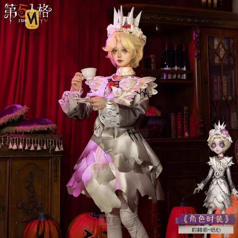 

HCos Identity Ⅴ Mechanic cosplay Costume Anime Carnival Halloween Party Role Play Prop Suits Men Women