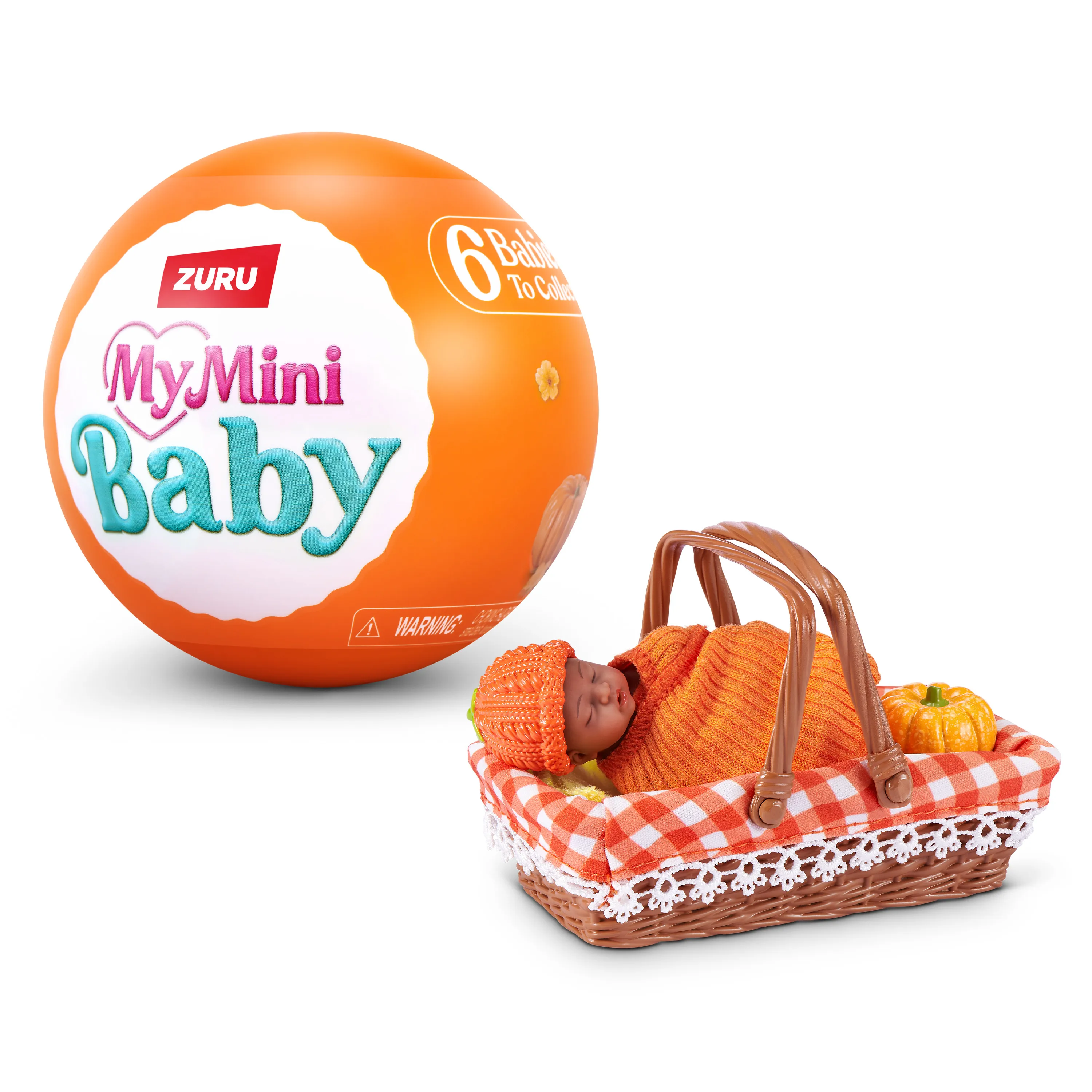 In Stock Zuru My Mini Baby Blind Ball Silicone Doll Mystery Box Collectible Surprise Toy For Adult Hobbyists - view 5