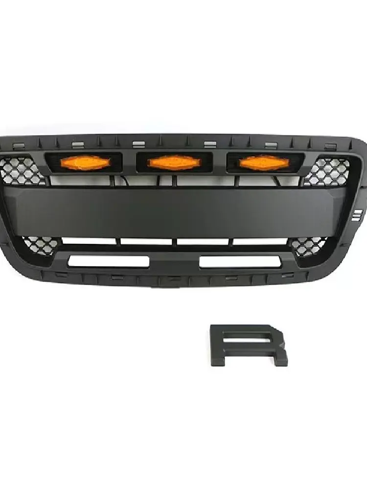 Kratka ABS pasująca do Ranger 2001 2002 2003, przednie grille wyścigowe, siatkowa maska, osłona przedniego zderzaka — zdjęcie 2